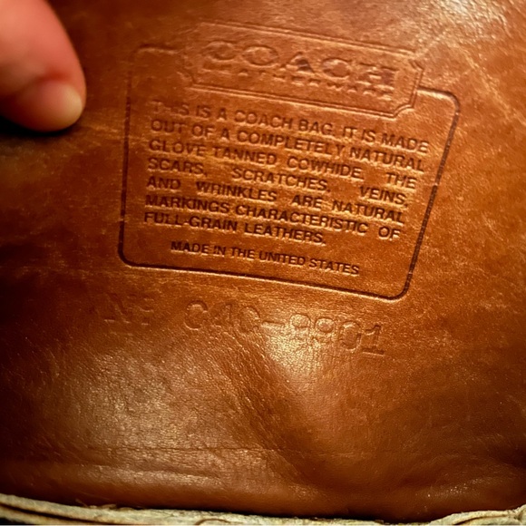 Coach leather round circle bag - Picture 7 of 14